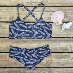 Black And White Stylish Swim Suit